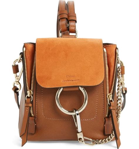 chloe faye backpack replica|chloe bag dupe.